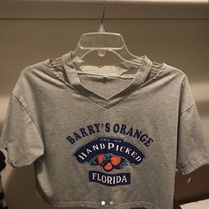 Harry’s Orange Cropped T-shirt